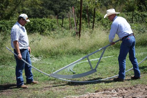 bending metal for hoop houses with peak|10' hoop bender.